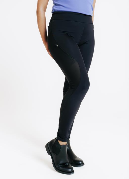 Fouganza Reitleggings Full Grip Light Damen marineblau