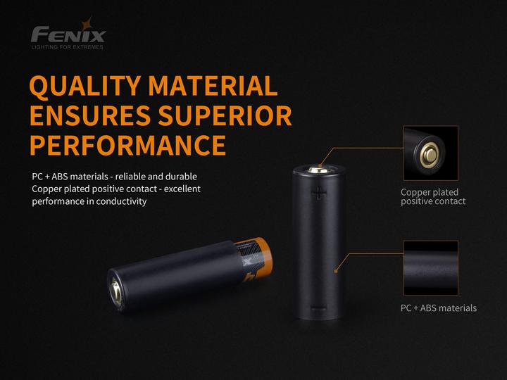 Produktbild Fenix ALF-18, Adapter 18650 zu 21700 Akkus