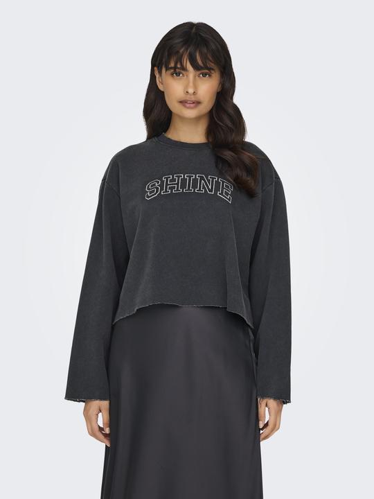 Produktbild Only Normal geschnitten Rundhals Sweatshirt Sweatshirt (XL)