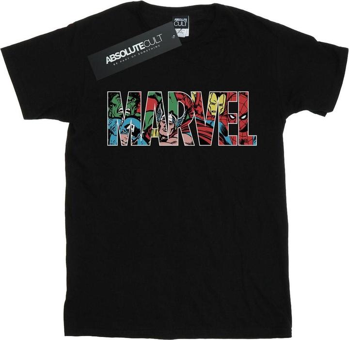 Actual product image Boys Logo Character Infill T-Shirt (116)