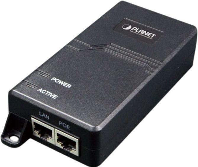 Planet Iniettore Ultra PoE a porta singola 10/100/1000Mbps (UPUA, Proprietario 48V, 60 W)