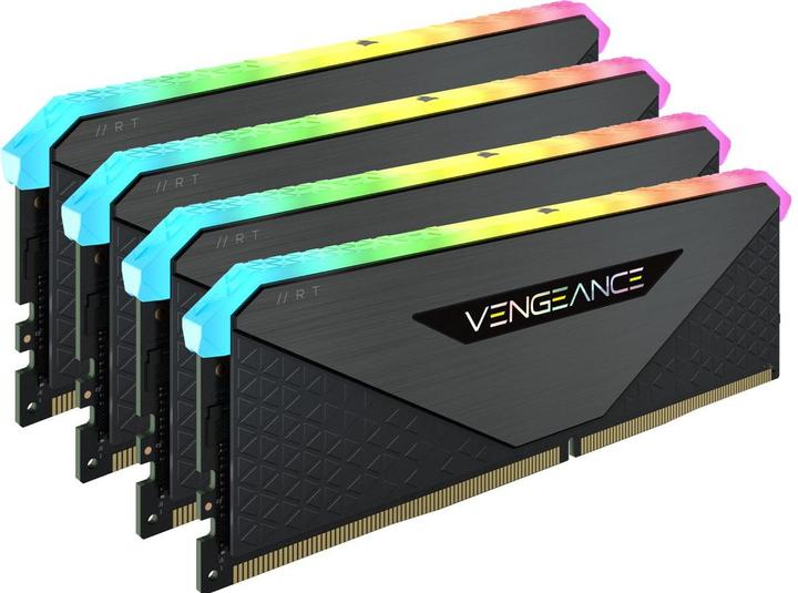 Actual product image Corsair Vengeance RGB RT (4 x 8GB, 3600 MHz, DDR4-RAM, DIMM)