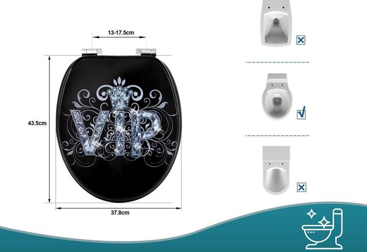 Actual product image Woltu WC-Sitz VIP
