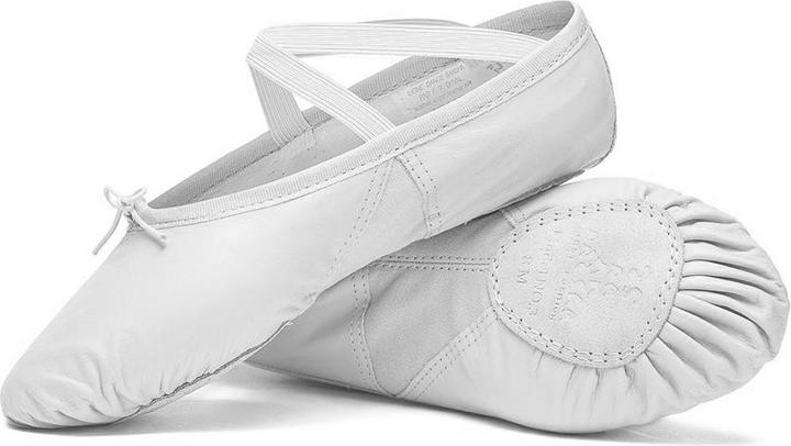 Actual product image Sansha Leather ballet shoes with fabric insert (37)
