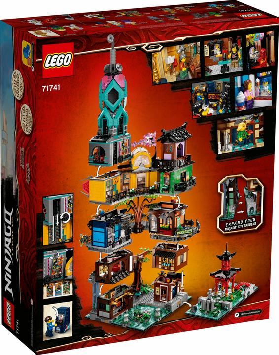 Produktbild LEGO Die Gärten von NINJAGO City (71741, LEGO Ninjago, LEGO Seltene Sets)