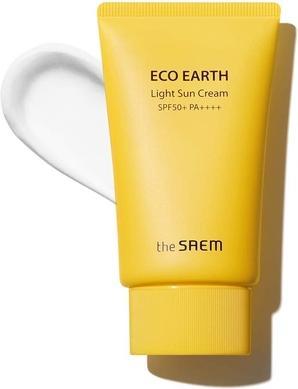 Produktbild The Saem Light sunscreen SPF 50+ Eco Earth (Light Sun Cream) 50 g (Sonnencreme, SPF 50+, 50 ml)