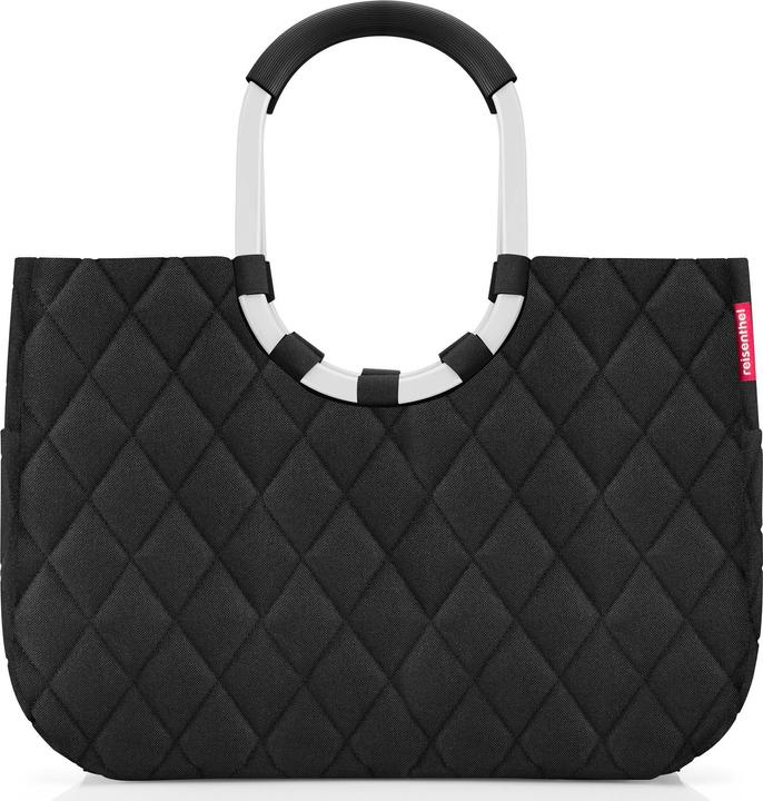 reisenthel Einkaufskorb Loopshopper L Rhombus Schwarz