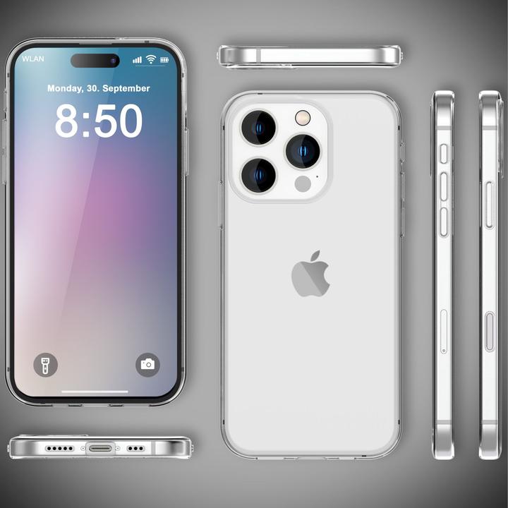 Actual product image Nalia Clear 360 degree cover (Apple iPhone 16 Pro)