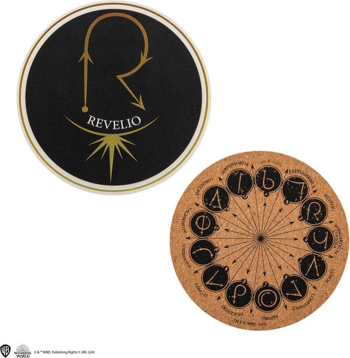 Produktbild Cinereplicas Harry Potter Untersetzer 2er-Pack Spell & Charms (2 x)