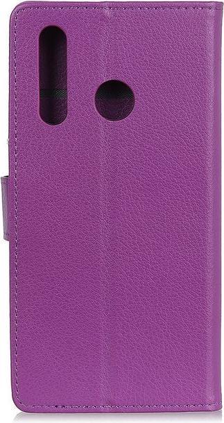 Produktbild MU Classic Litchi Leder Bookcover Series (Motorola Moto G8 Plus)