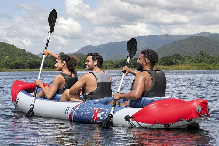 Actual product image Bestway Hydro Force Rapid X3 Inflatable 3-Person Kayak Set 3.81 m (3 pers.)