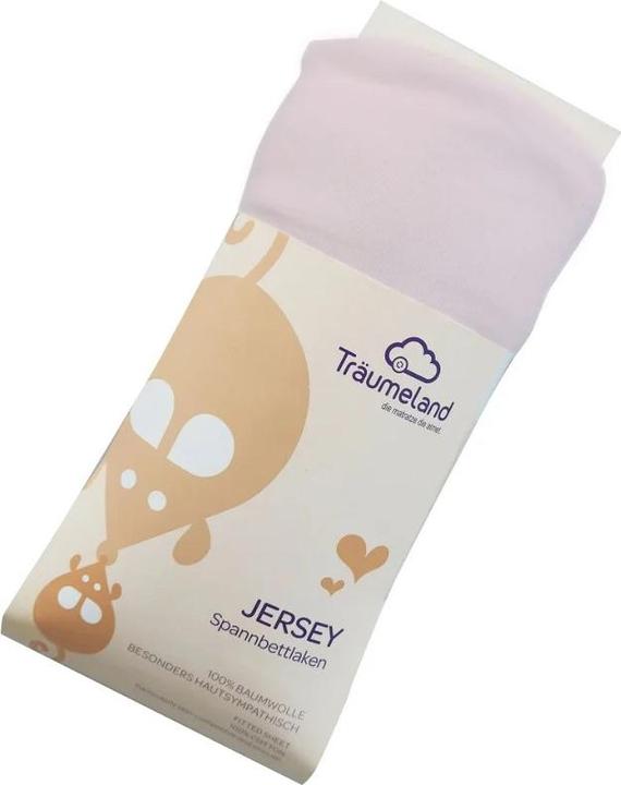 Actual product image Träumeland Fitted sheet jersey (60 x 120 cm, 70 x 140 cm)