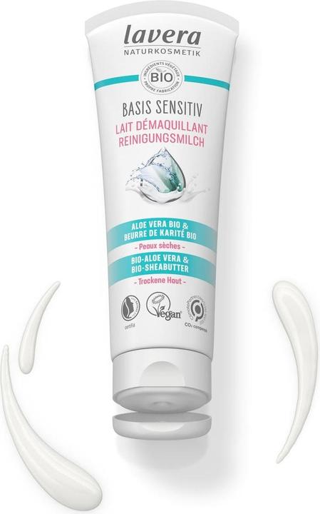 Produktbild Lavera Reinigungsmilch 2in1 basis sensitiv Milch (Reinigungsmilch, 125 ml)