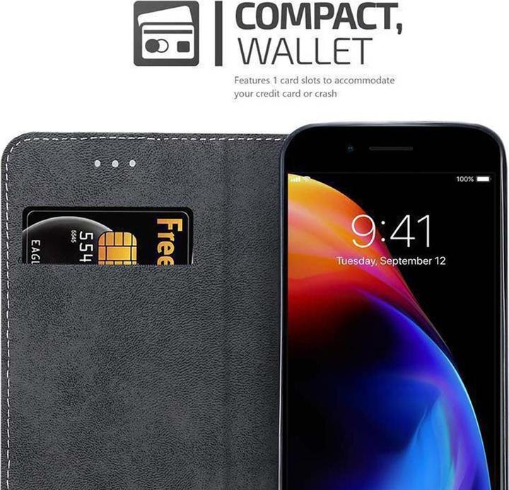 Productafbeelding Cadorabo Boek X Portemonnee Hoesje (Apple iPhone 7 Plus)