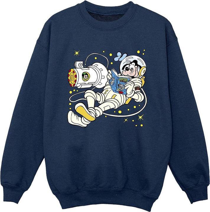 Disney Goofy Reading In Space Sweatshirt Jungen