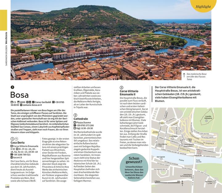 Image du produit Vis-à-Vis Reiseführer Sardinien (Allemand, DK Verlag Voyage, 2024)