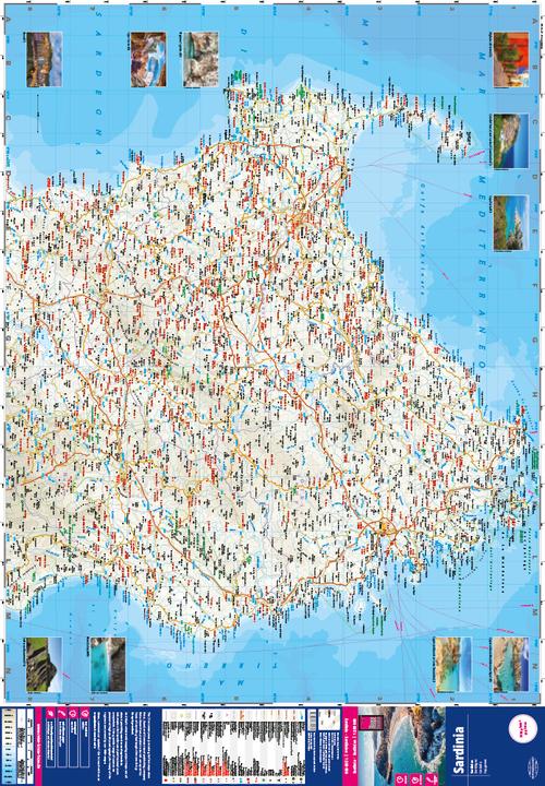 Produktbild Landkarte Sardinien / Sa
