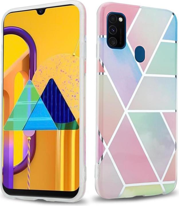 Produktbild Cadorabo IMD TPU Bunter Marmor Cover (Huawei P20 Lite)