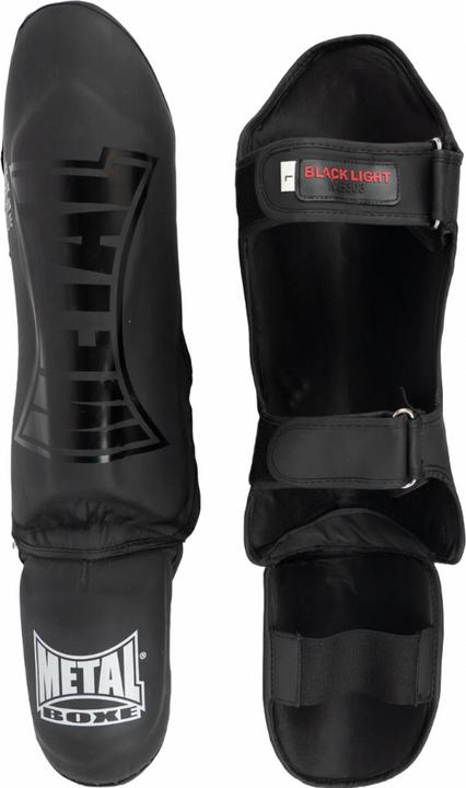 MetalBoxe Protege Tibia+Pied Anatomique L Black Light (L)