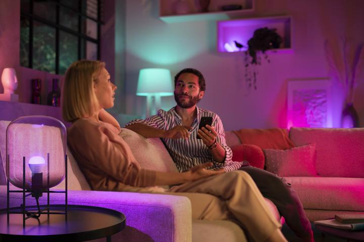 Actual product image Philips Hue White & Color Ambiance E14 Chandelier Twin Pack (E14, 5.10 W, 470 lm, 2 x, F)