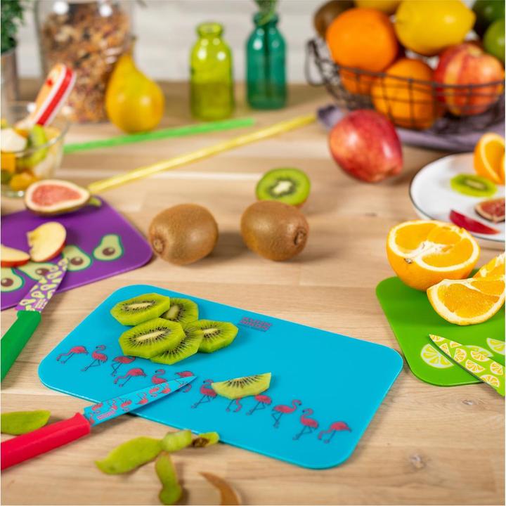 Produktbild Kuhn Rikon Colori Rüstmesser / Schneidebrett Set