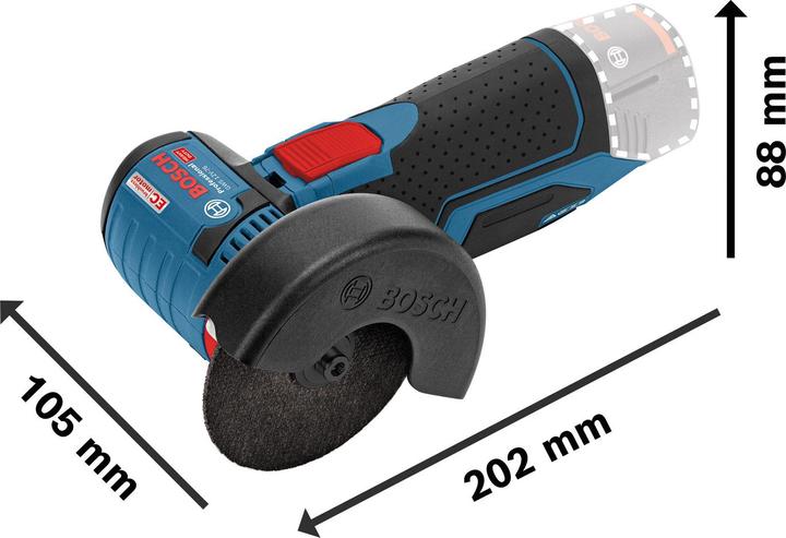 Produktbild Bosch Professional Gws 12v-76 (76 mm)
