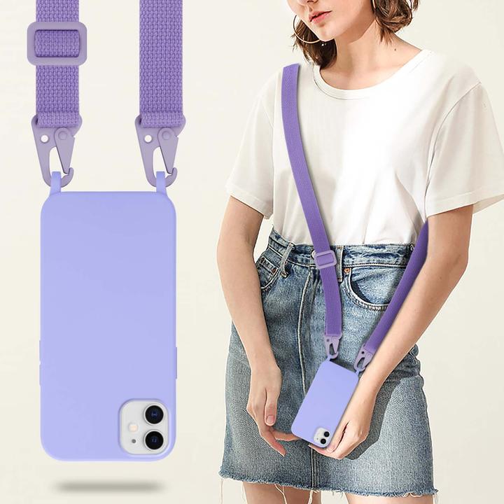 Produktbild Cadorabo TPU Cover Handy Kette Liquid (Apple iPhone 11)