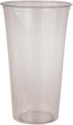 Actual product image Huhtamaki Plastic glass 50 cl Ø95x156 mm Lux PS Clear,65 pcs/ps - (65 pcs)