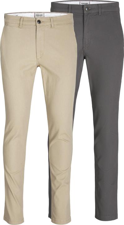 Actual product image Jack & Jones 2-pack slim fit chino trousers chino trousers (W27/L30)