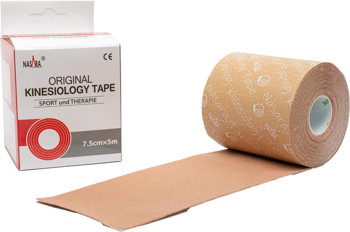 Actual product image Nasara Kinesiology Tape 7.5cmx5m (5 m)