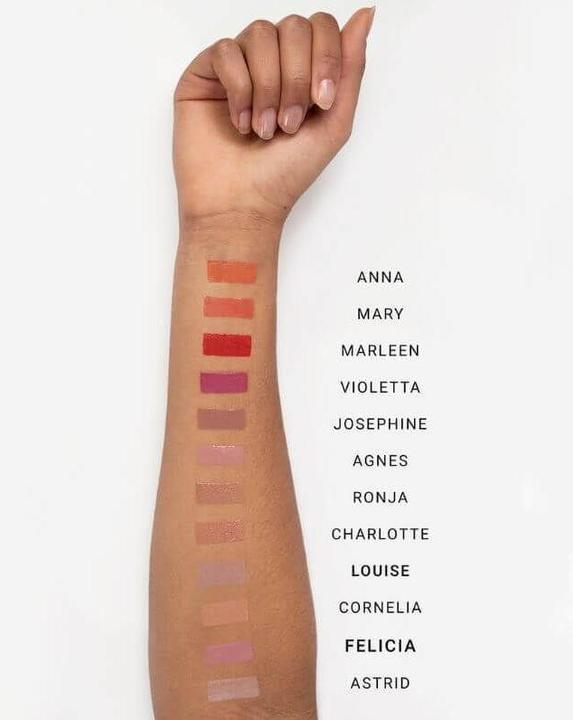 Produktbild IDUN Minerals Lipgloss Felicia rosa (004)