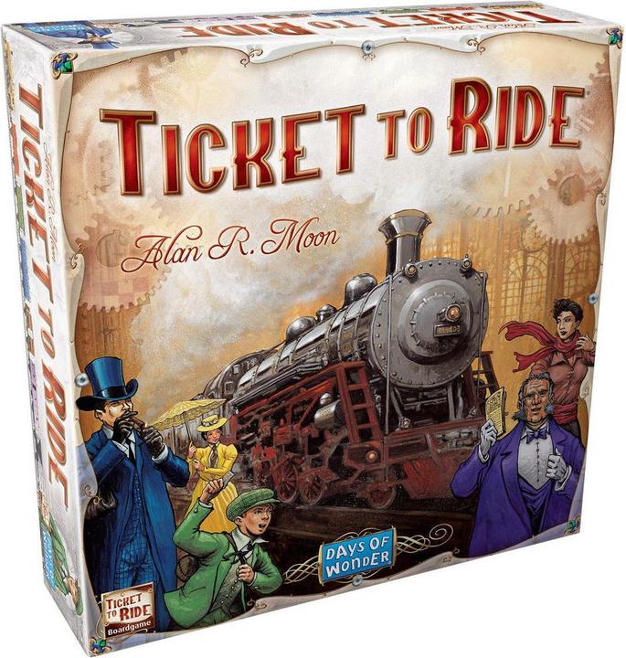 Asmodée Ticket to Ride (Anglais)