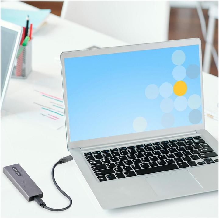 Actual product image StarTech com M2-USB-C-NVME-SATA, Box esterno SSD, M.2, M.2, 10 Gbit/s, Collegamento del dispositivo (M.2)
