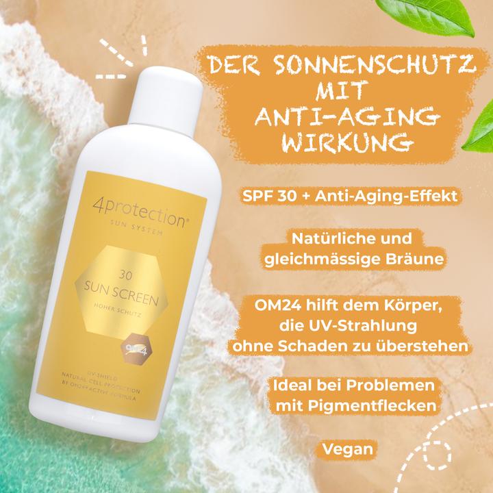 Actual product image Omnimedica Sun Screen SPF 30 (Suntan cream, SPF 30, 100 ml, 500 g)
