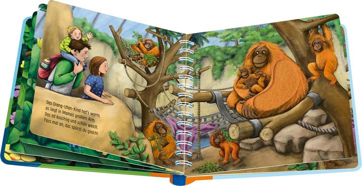 Produktbild Ravensburger Mein erstes Fühlbuch: Meine Zootiere (Deutsch)
