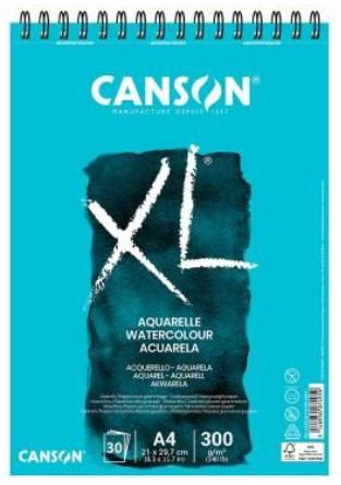 Image du produit Canson Bloc d'aquarelle (A3, Blanc, Couverture souple)