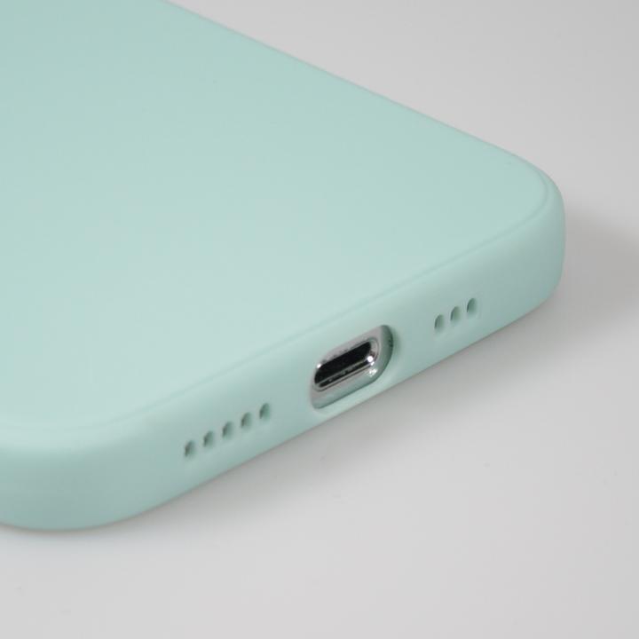 Produktbild PhoneLook Hülle Silikon Mat Herz gold Türkis (Apple iPhone 16e)