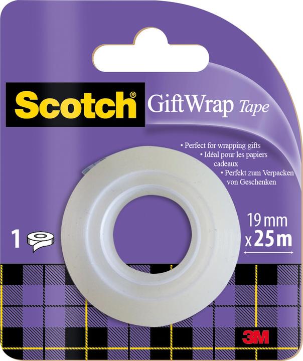 Actual product image Scotch Gift Adhesive Tape Refill Tape (19 mm)
