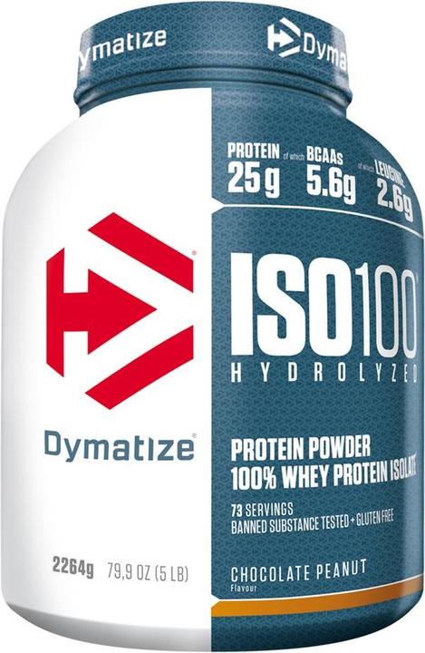 Image du produit Dymatize Iso 100 (Chocolat, Arachide, 1 pcs, 2264 g)