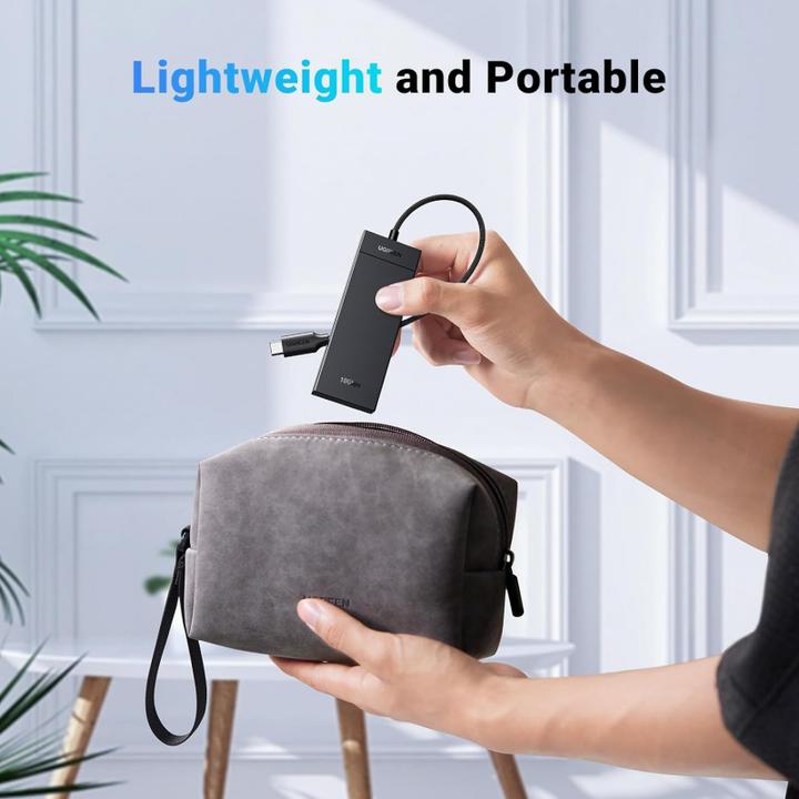 Actual product image Ugreen CM806, 4 x USB-C, 0.5m
