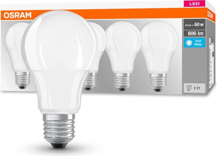 Osram Base Retro Classic (E27, 7 W, 806 lm, 5 x, F)