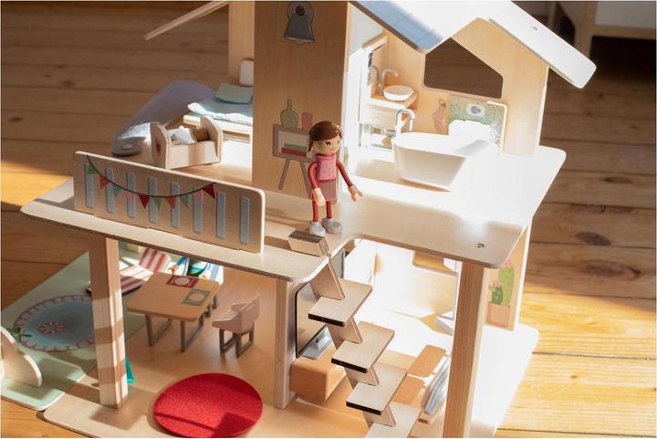 Image du produit Eichhorn Maison de poupées avec meubles