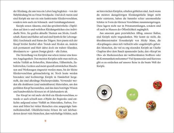 Produktbild Das Knopfbuch (Deutsch, Stephanie Schneider, 2018)