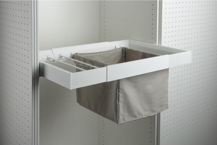 Actual product image Servetto Fabric laundry basket Papillon dark