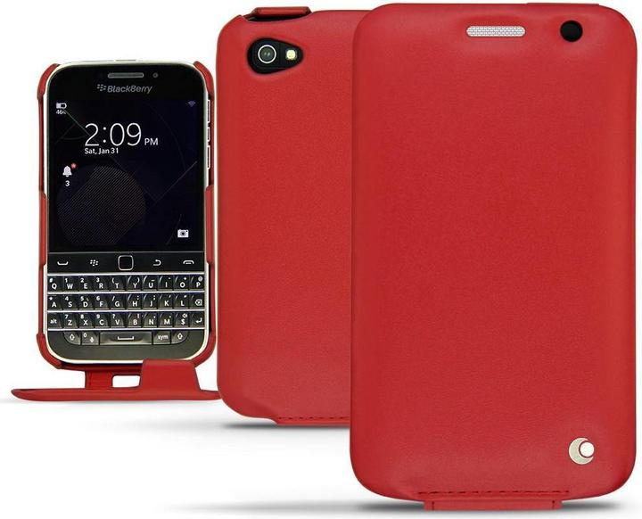 Productafbeelding Noreve Lederen omslag verticaal (Blackberry Klassieker)