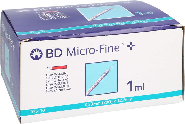 Actual product image BD Insulin syringes (Insulin injections)