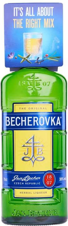 Actual product image Becherovka Carlsbad bitters (1 x 70 cl)