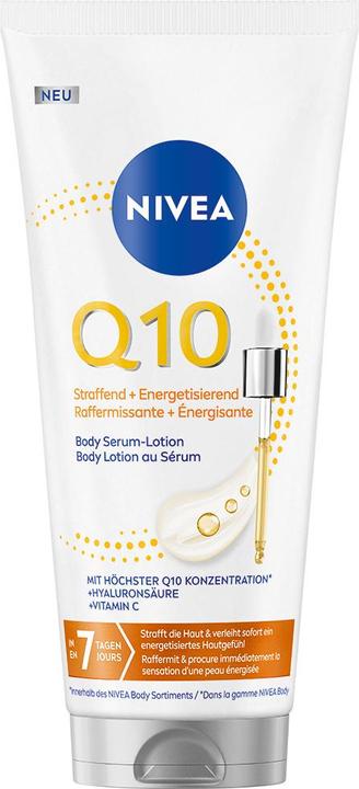 NIVEA Q10 Straffend + Energetisierend Body Serum-Lotion (Lozione corpo, 200 ml)
