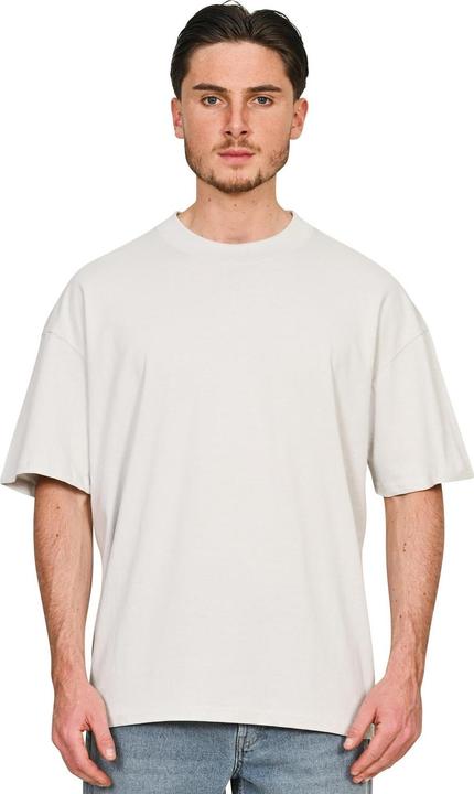 Actual product image Casual Classics Unisex Adult Combed Ringspun Cotton Extended Neckline Oversized T-Shirt (4XL)