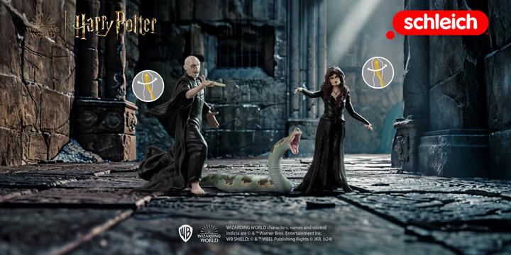 Produktbild Schleich Lord Voldemort™, Nagini & Bellatrix Lestrange
